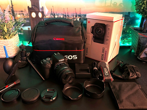 Canon eos 200d 55 is - canon, ef-s